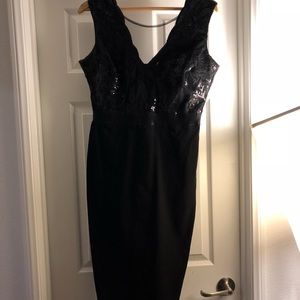 Sexy Valentines Day Black Dress
